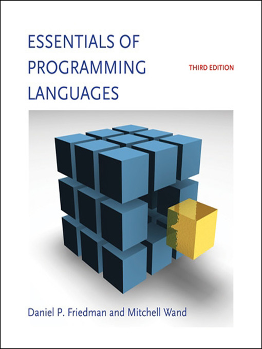 Title details for Essentials of Programming Languages by Daniel P. Friedman - Available